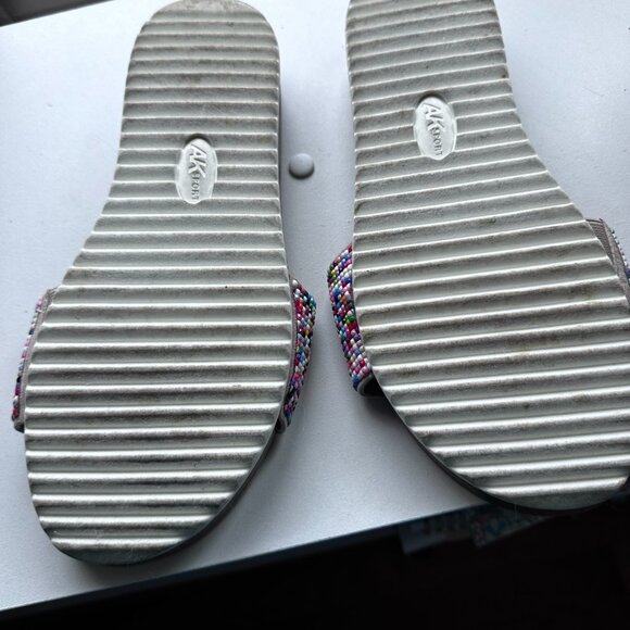 Women's Anne Klein Beaded Slides - Picture 4 of 5